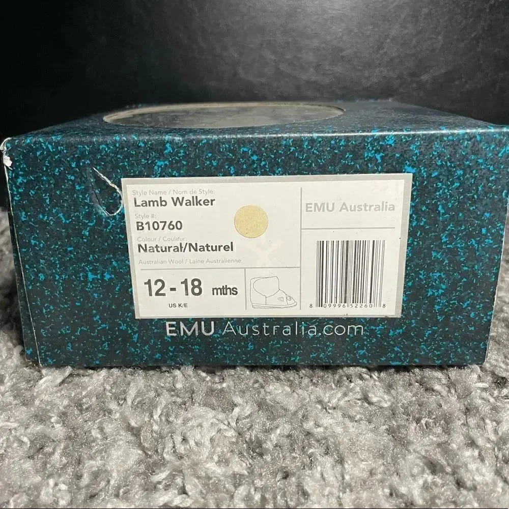NIB EMU Australia Kids Lamb Walker Boots